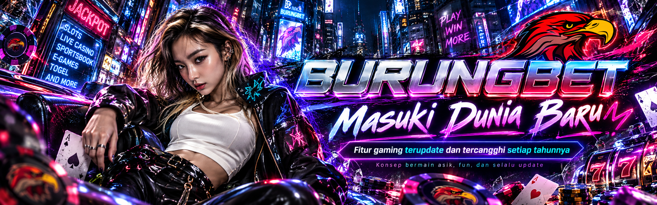 Banner BURUNGBET - Dunia Gaming Baru